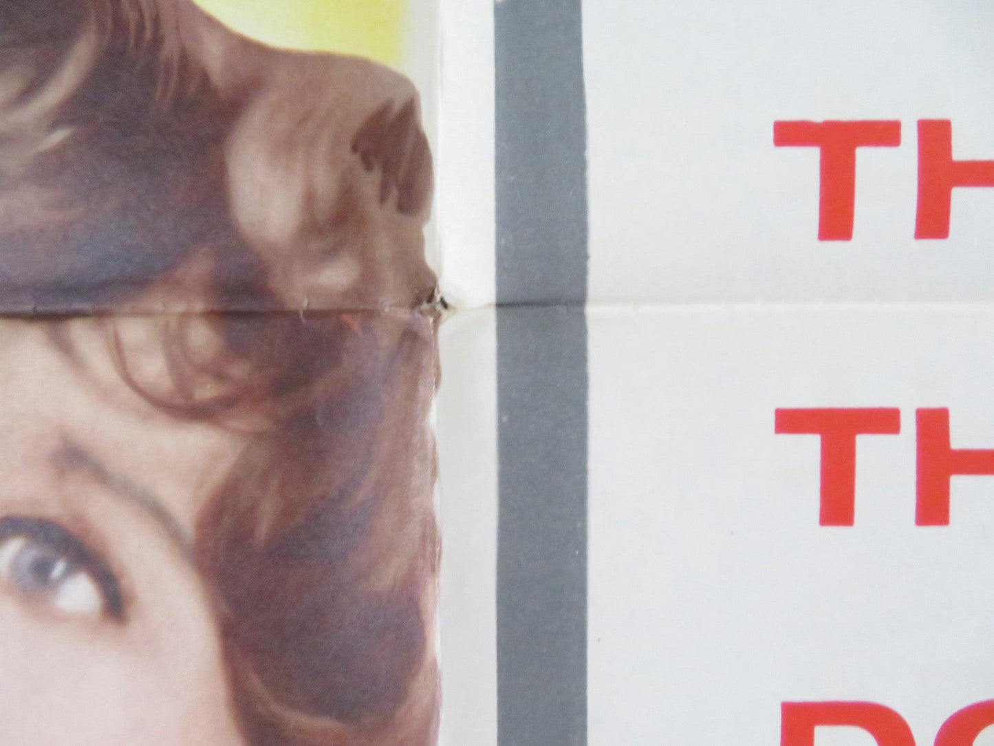 THE SHADOW ON THE WINDOW FOLDED US ONE SHEET POSTER PHILIP CAREY B. GARRETT 1957 Rendezvous Cinema Movie posters