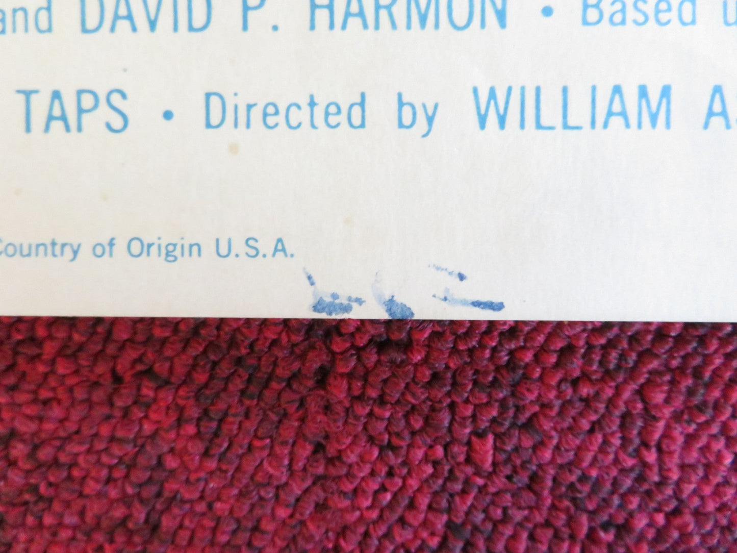 THE SHADOW ON THE WINDOW US INSERT (14"x 36") POSTER P. CAREY BETTY GARRETT 1957 Rendezvous Cinema Movie posters