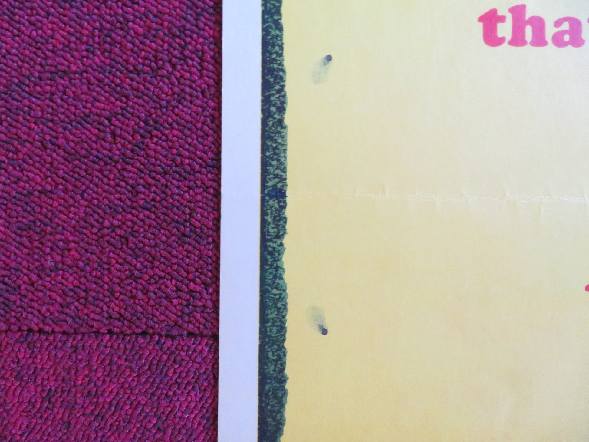 THE SHADOW ON THE WINDOW US INSERT (14"x 36") POSTER P. CAREY BETTY GARRETT 1957 Rendezvous Cinema Movie posters