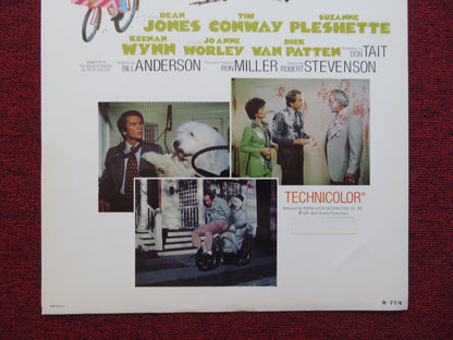 THE SHAGGY D.A. US INSERT (14"x 36") POSTER DISNEY DEAN JONES TIM CONWAY 1977 Rendezvous Cinema Movie posters