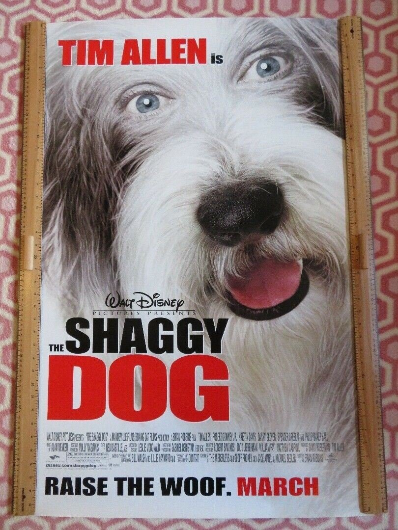 THE SHAGGY DOG US ROLLED POSTER DISNEY TIM ALLEN 2006 Movie posters