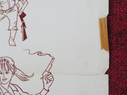 THE SHAKIEST GUN IN THE WEST FOLDED US ONE SHEET POSTER DON KNOTTS 1968 Rendezvous Cinema Movie posters