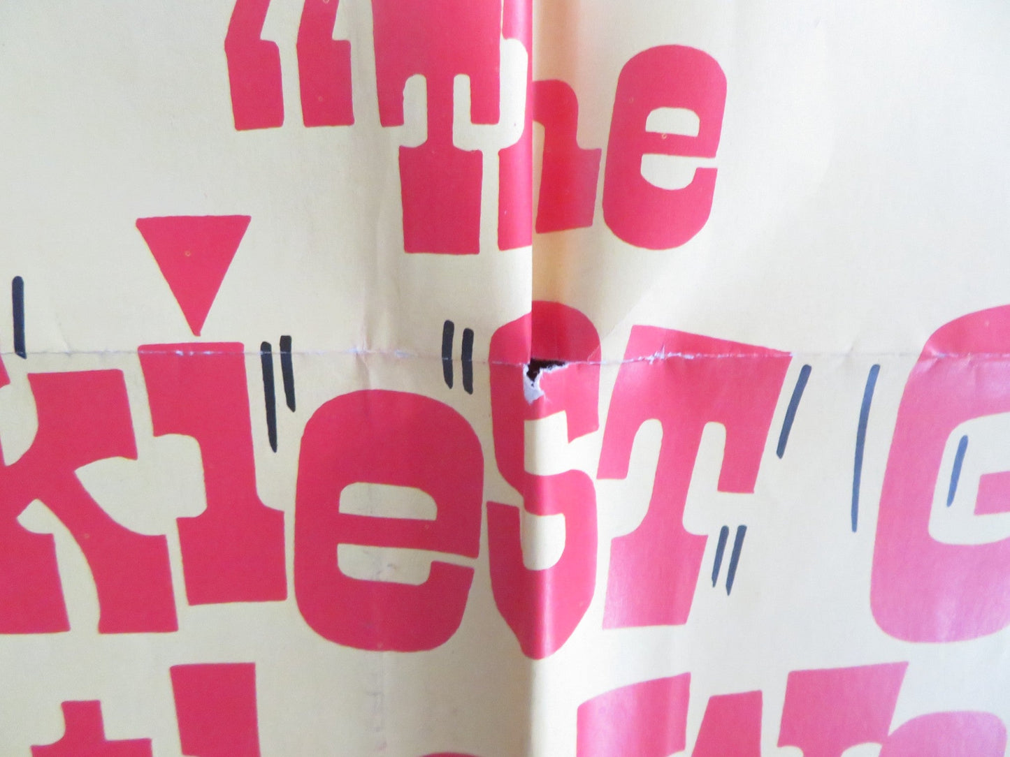 THE SHAKIEST GUN IN THE WEST FOLDED US ONE SHEET POSTER DON KNOTTS 1968 Rendezvous Cinema Movie posters