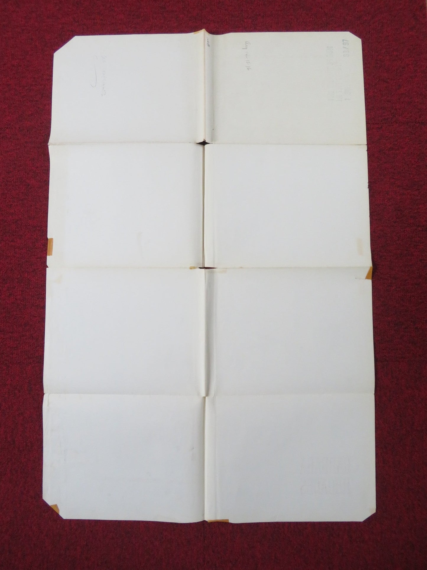 THE SHAKIEST GUN IN THE WEST FOLDED US ONE SHEET POSTER DON KNOTTS 1968 Rendezvous Cinema Movie posters