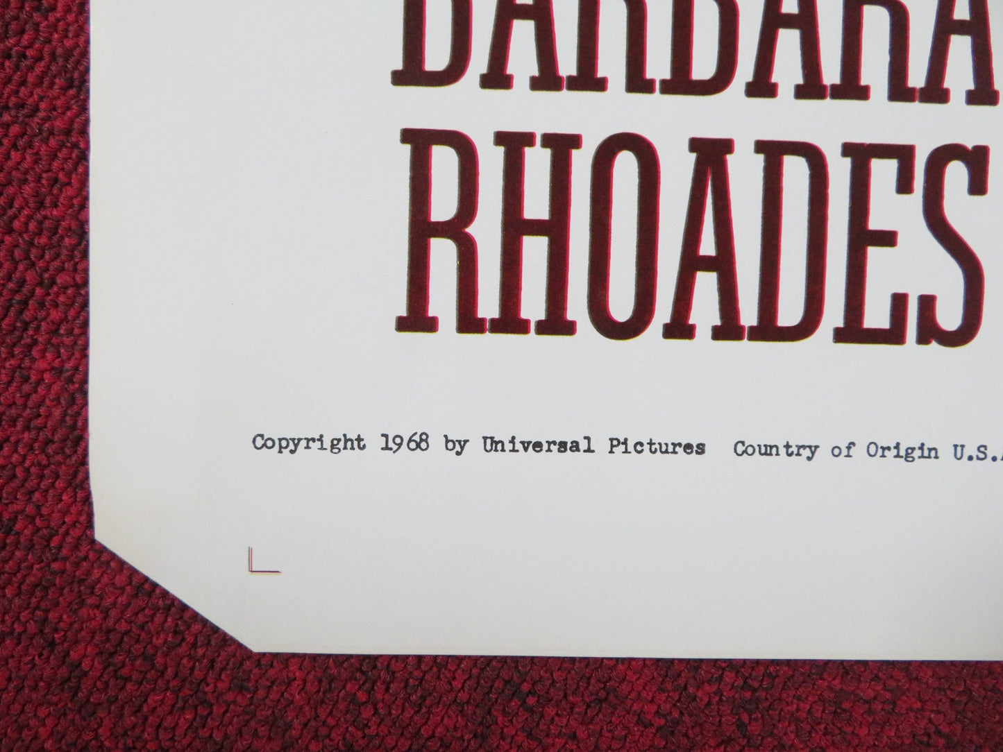 THE SHAKIEST GUN IN THE WEST FOLDED US ONE SHEET POSTER DON KNOTTS 1968 Rendezvous Cinema Movie posters