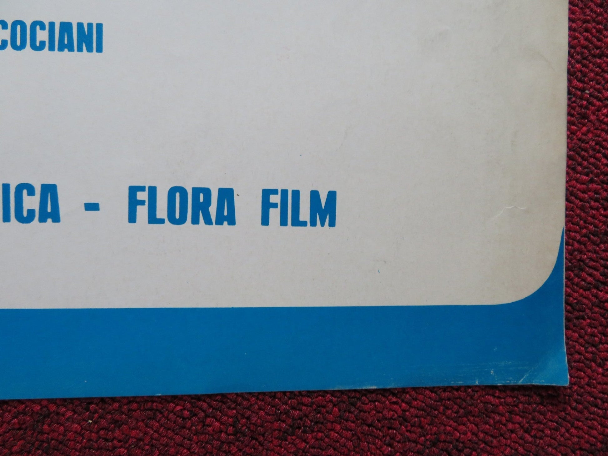 THE SHAMELESS - A ITALIAN FOTOBUSTA POSTER PHILIPPE LEROY LEONORA FANI 1974 Rendezvous Cinema Movie posters