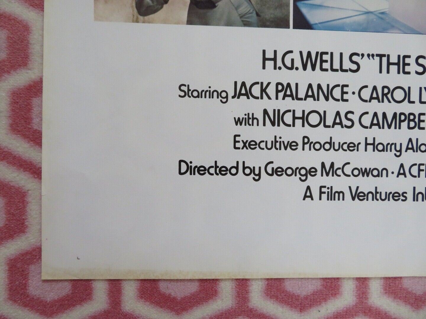 THE SHAPE OF THINGS TO COME US ONE SHEET POSTER H.G.WELLS JACK PALANCE 1979 - Rendezvous Cinema