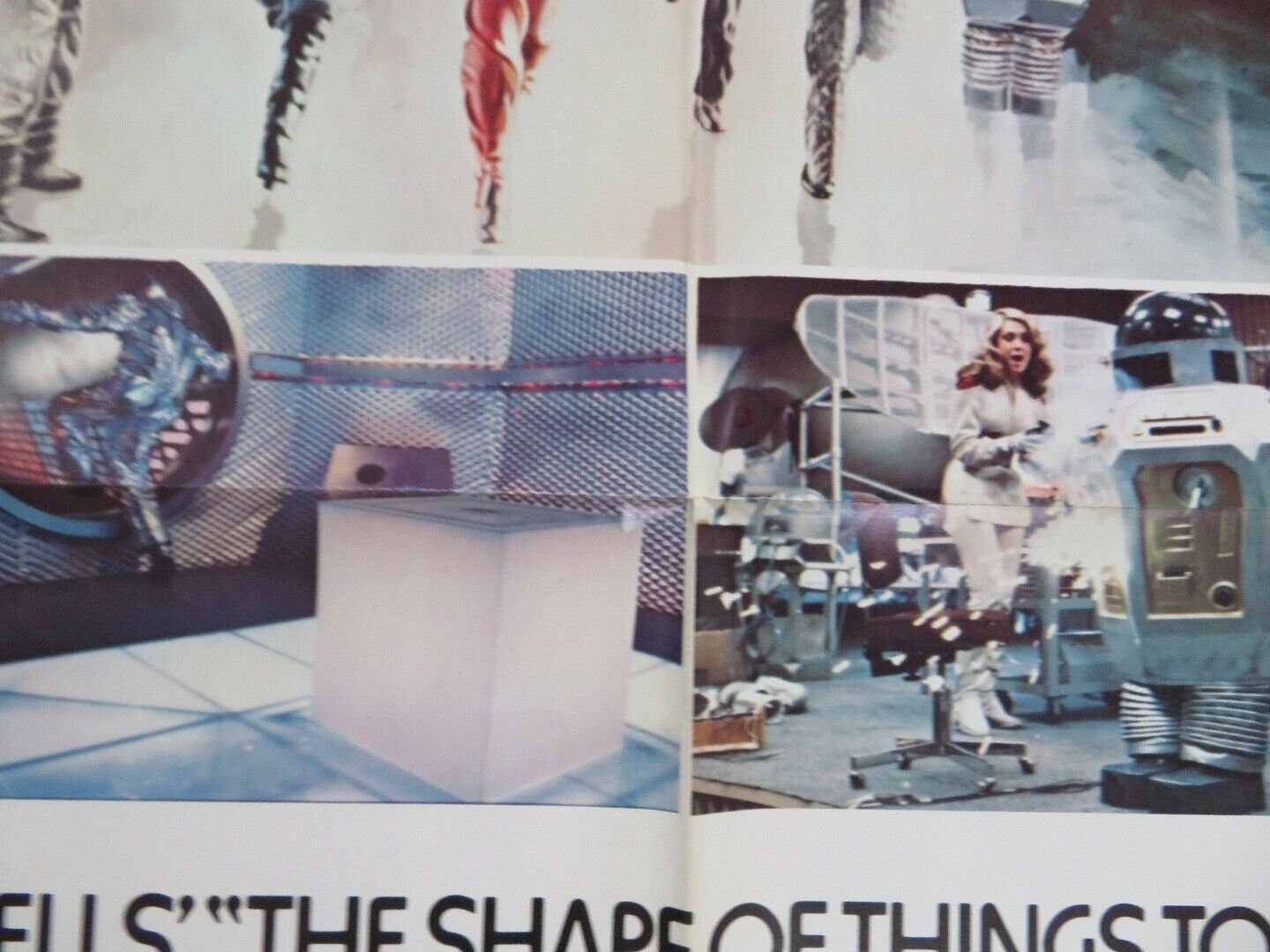 THE SHAPE OF THINGS TO COME US ONE SHEET POSTER H.G.WELLS JACK PALANCE 1979 - Rendezvous Cinema