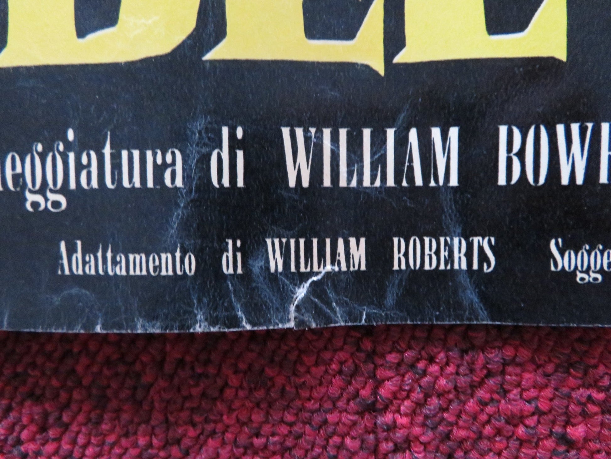 THE SHEEPMAN - A ITALIAN FOTOBUSTA POSTER GLENN FORD SHIRLEY MACLAINE 1958 Rendezvous Cinema Movie posters