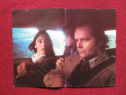 THE SHINING - E FOLDED US MOVIE STILL JACK NICHOLSON SHELLEY DUVALL 1980 Rendezvous Cinema Movie posters