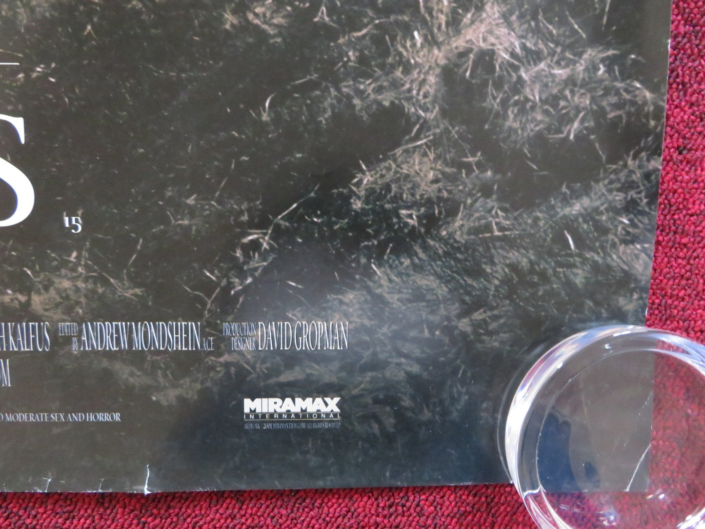 THE SHIPPING NEWS UK QUAD (30"x 40") ROLLED POSTER K. SPACEY JULIANNE MOORE 2001 Rendezvous Cinema Movie posters