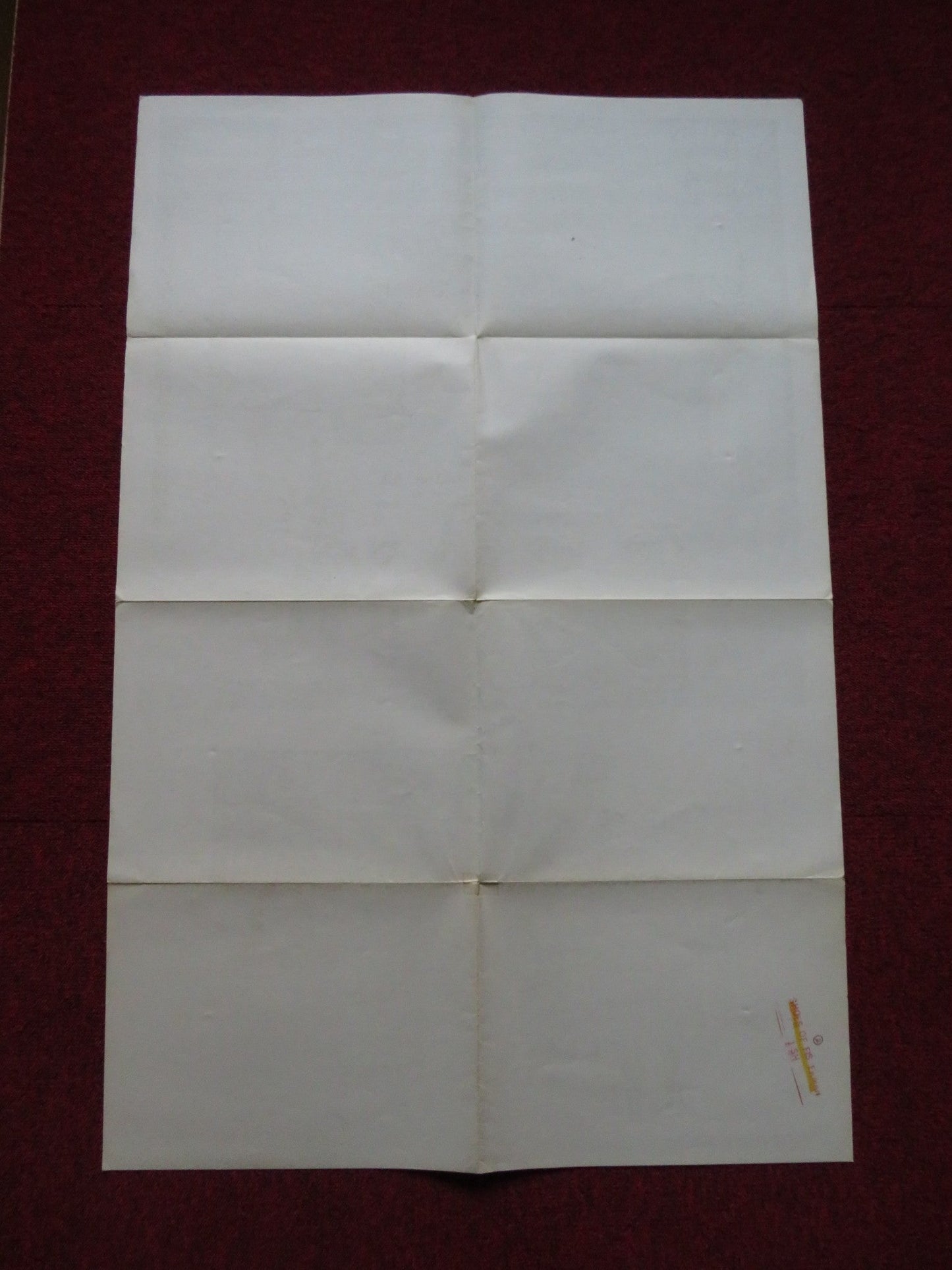 THE SHOES OF THE FISHERMAN FOLDED US ONE SHEET POSTER ANTHONY QUINN 1968 Rendezvous Cinema Movie posters