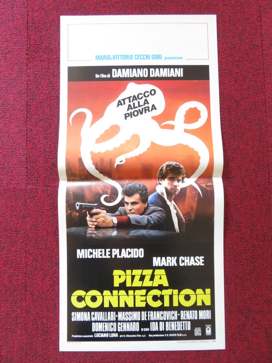 THE SICILIAN CONNECTION ITALIAN LOCANDINA POSTER MICHELE PLACIDO MARK CHASE 1985 Rendezvous Cinema Movie posters