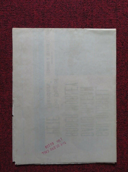 THE SILENT CALL FOLDED US ONE SHEET POSTER GAIL RUSSELL DAVID MCLEAN 1961 Movie posters