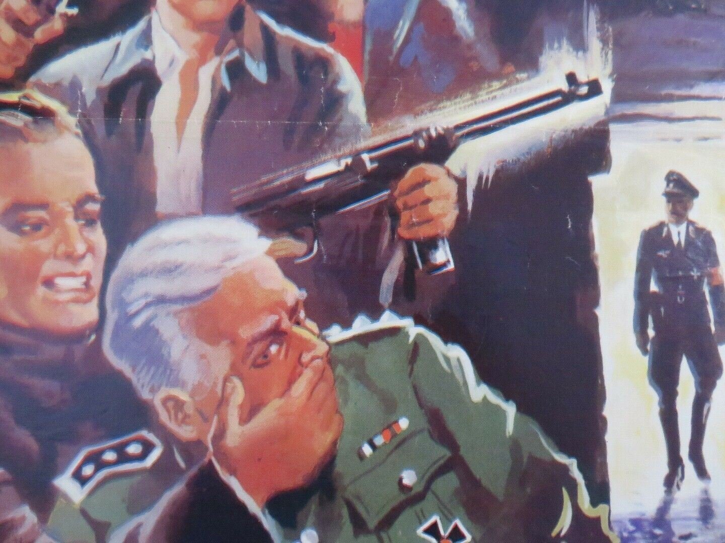 THE SILENT INVASION/ DANS LE GRIFFES DE LA GESTAPO BELGIUM (21.5"x 14") POSTER - Rendezvous Cinema