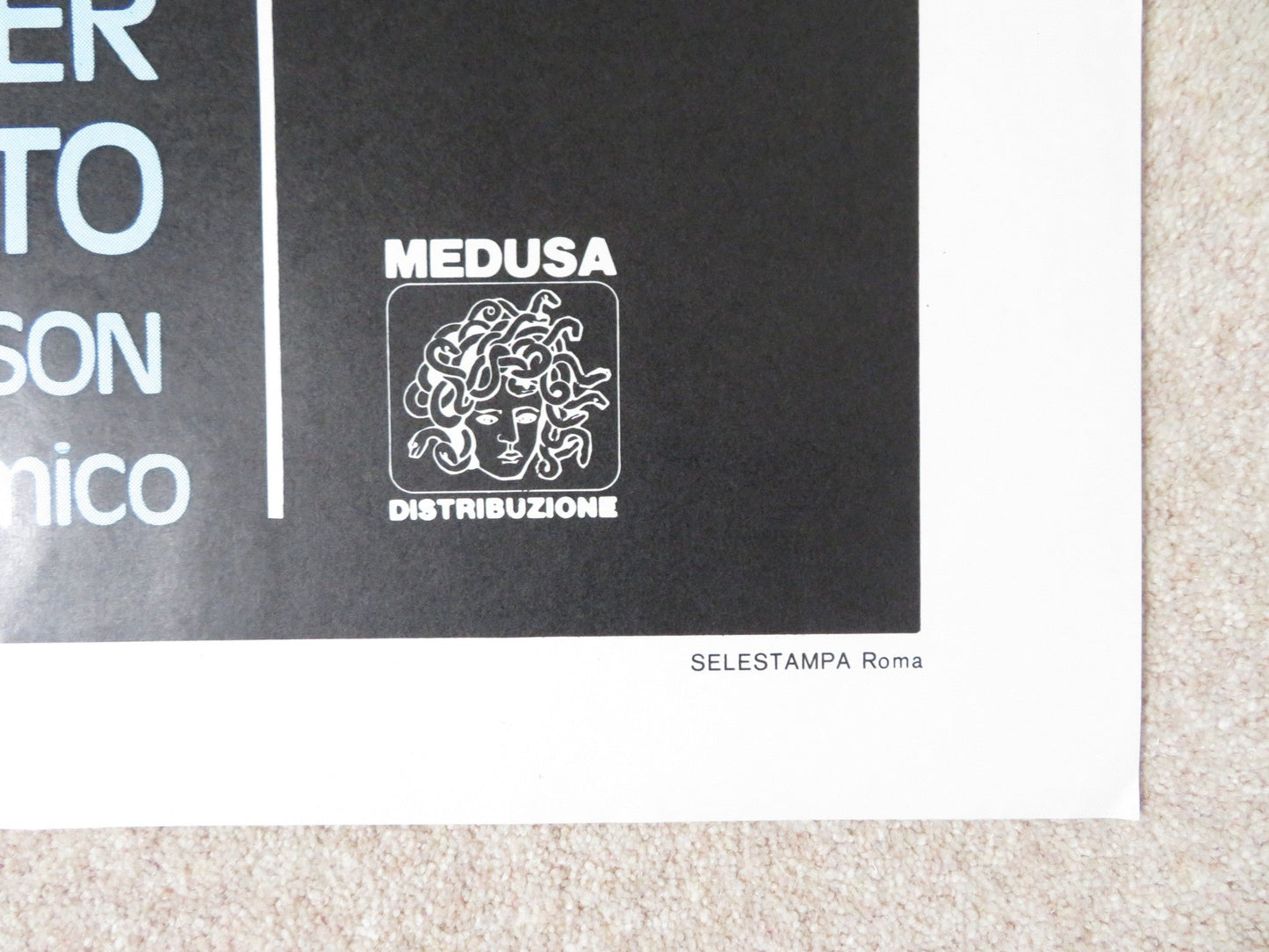 THE SILENT PARTNER ITALIAN 2 FOGLIO POSTER ELLIOT GOULD CHRISTOPHER PLUMMER 1978 Rendezvous Cinema Movie posters