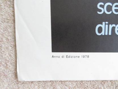 THE SILENT PARTNER ITALIAN 2 FOGLIO POSTER ELLIOT GOULD CHRISTOPHER PLUMMER 1978 Rendezvous Cinema Movie posters