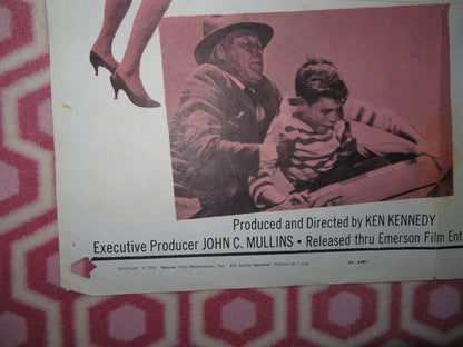 THE SILENT WITNESS US ONE SHEET POSTER GEORGE KENNEDY 1962 Rendezvous Cinema Movie posters