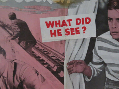 THE SILENT WITNESS US ONE SHEET POSTER GEORGE KENNEDY 1962 Rendezvous Cinema Movie posters