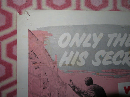 THE SILENT WITNESS US ONE SHEET POSTER GEORGE KENNEDY 1962 Rendezvous Cinema Movie posters