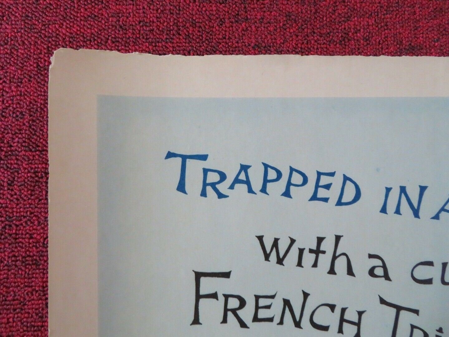 THE SILKEN AFFAIR US HALF SHEET (22"x 28") POSTER DAVID NIVEN 1956 Movie posters