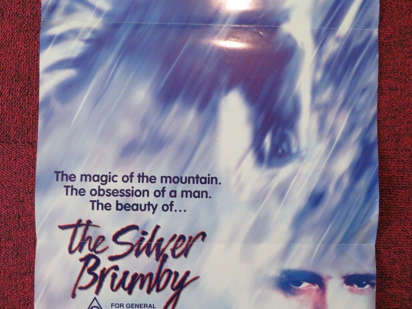 THE SILVER BRUMBY FOLDED AUSTRALIAN DAYBILL POSTER RUSSELL CROWE 1993 Movie posters