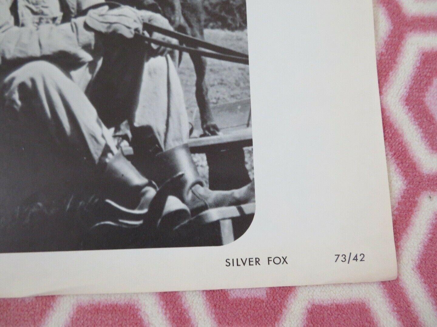 THE SILVER FOX AND SAM DAVENPORT US ONE SHEET POSTER DISNEY 1973 Movie posters