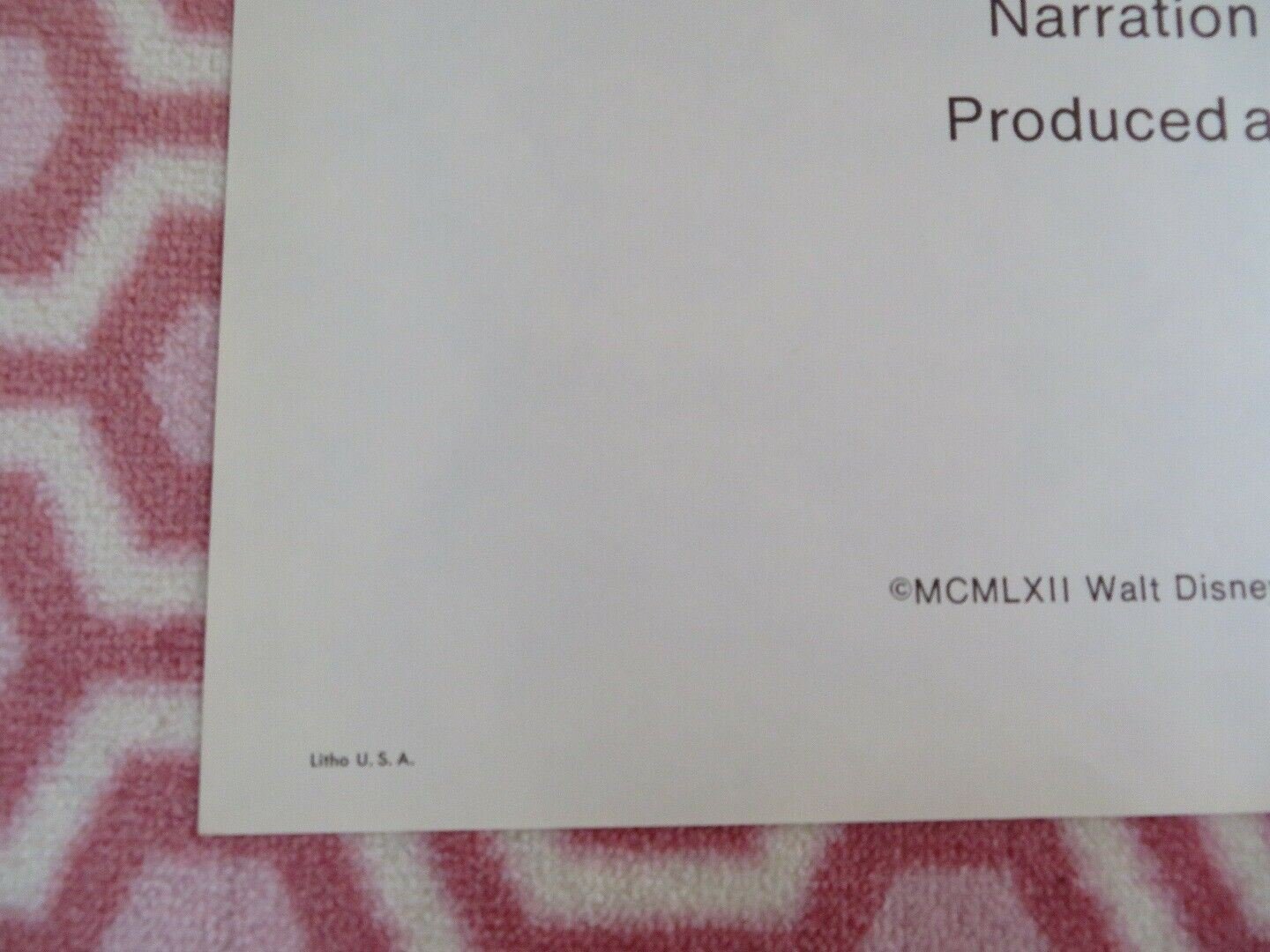 THE SILVER FOX AND SAM DAVENPORT US ONE SHEET POSTER DISNEY 1973 Movie posters