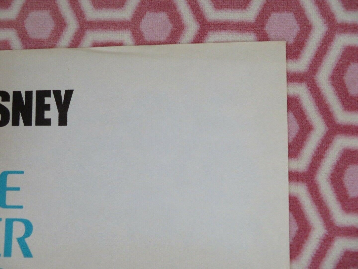 THE SILVER FOX AND SAM DAVENPORT US ONE SHEET POSTER DISNEY 1973 Movie posters