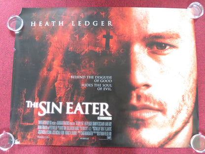 THE SIN EATER UK QUAD ROLLED POSTER HEATH LEDGER SHANNYN SOSSAMON 2003 Rendezvous Cinema Movie posters