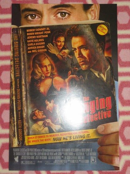THE SINGING DETECTIVE US MINI (11.5"x 17") POSTER ROBERT DOWNEY JR 2003 Rendezvous Cinema Movie posters