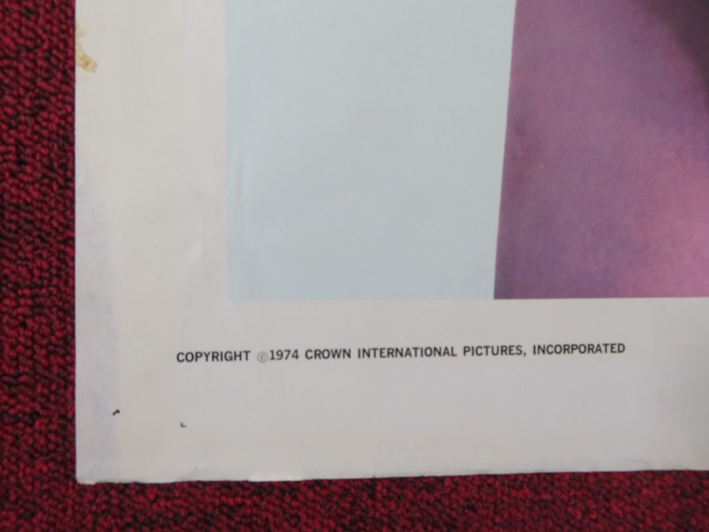 THE SISTER IN LAW FOLDED US ONE SHEET POSTER JOHN SAVAGE ANNE SAXON 1974 Rendezvous Cinema Movie posters