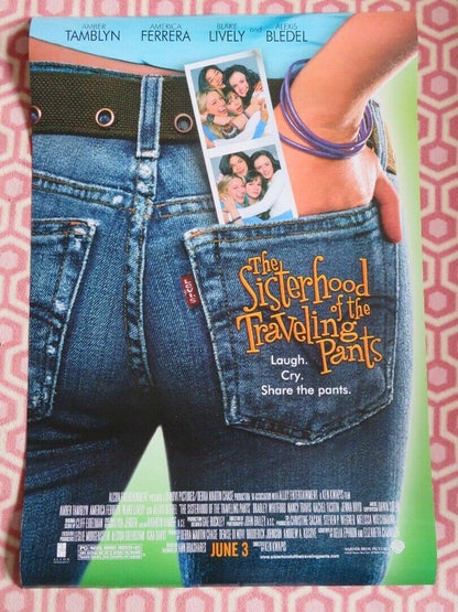 THE SISTERHOOD OF THE TRAVELING PANTS US ONE SHEET ROLLED POSTER 2005 Movie posters