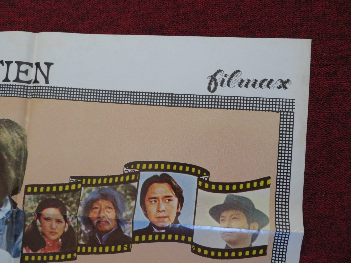 THE SIX DIRECTIONS OF BOXING FOLDED SPANISH POSTER YUEN HSIAO TIEN 1980 Rendezvous Cinema Movie posters