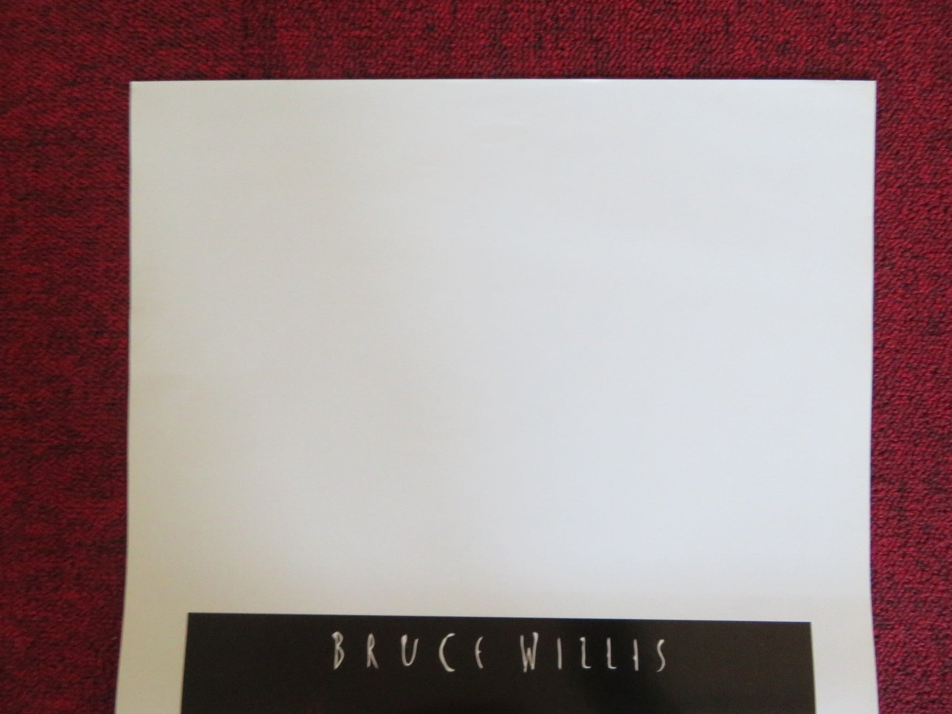 THE SIXTH SENSE ITALIAN LOCANDINA POSTER BRUCE WILLIS TONI COLLETTE 1999 Rendezvous Cinema Movie posters