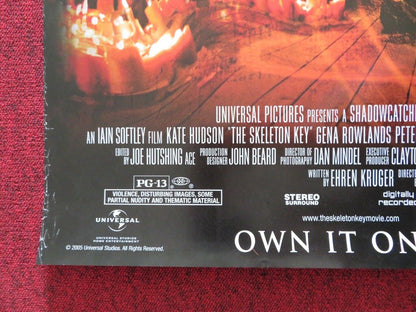 THE SKELETON KEY DVD US ONE SHEET POSTER ROLLED KATE HUDSON JOHN HURT 2005 Movie posters