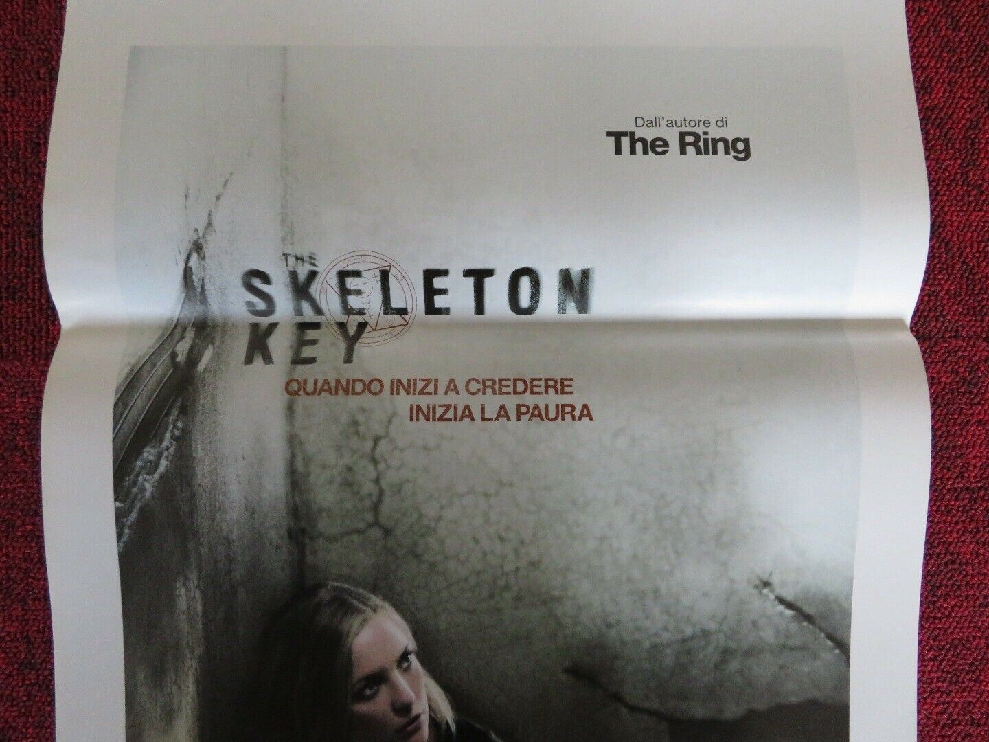 THE SKELETON KEY ITALIAN LOCANDINA (27.5"x13") POSTER KATE HUDSON GENA ROWLANDS - Rendezvous Cinema