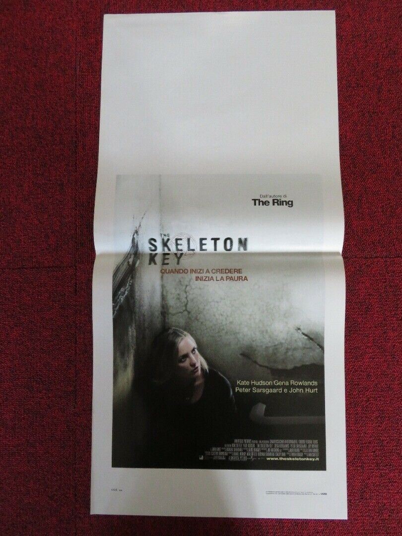 THE SKELETON KEY ITALIAN LOCANDINA (27.5"x13") POSTER KATE HUDSON GENA ROWLANDS - Rendezvous Cinema