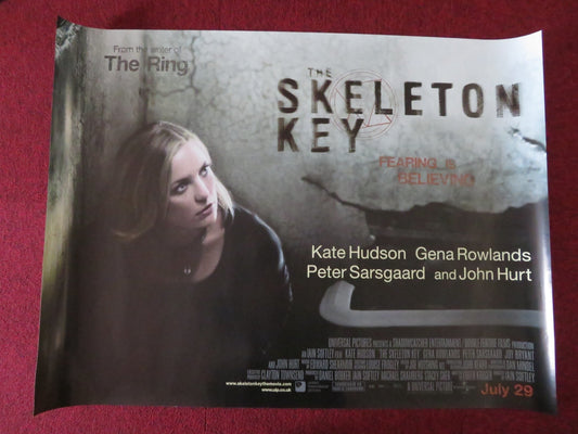 THE SKELETON KEY UK QUAD (30"x 40") ROLLED POSTER KATE HUDSON GENA ROWLANDS Rendezvous Cinema Movie posters