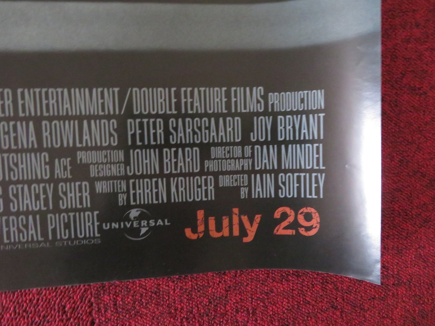 THE SKELETON KEY UK QUAD (30"x 40") ROLLED POSTER KATE HUDSON GENA ROWLANDS Rendezvous Cinema Movie posters