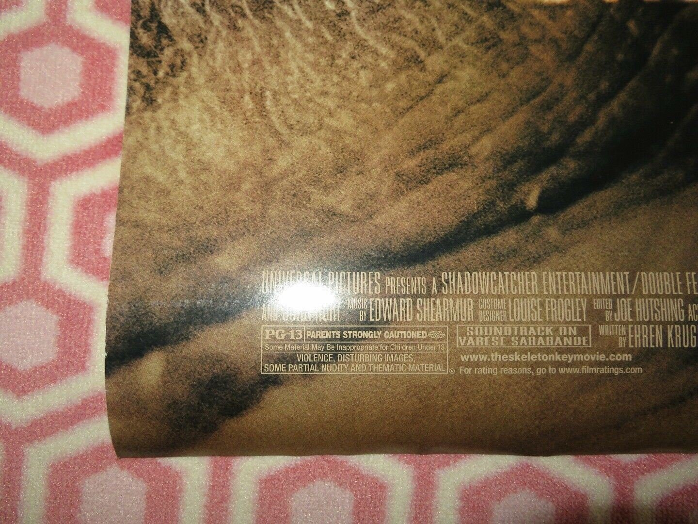 THE SKELETON KEY US ROLLED POSTER KATE HUDSON GENA ROWLANDS 2005 Rendezvous Cinema Movie posters