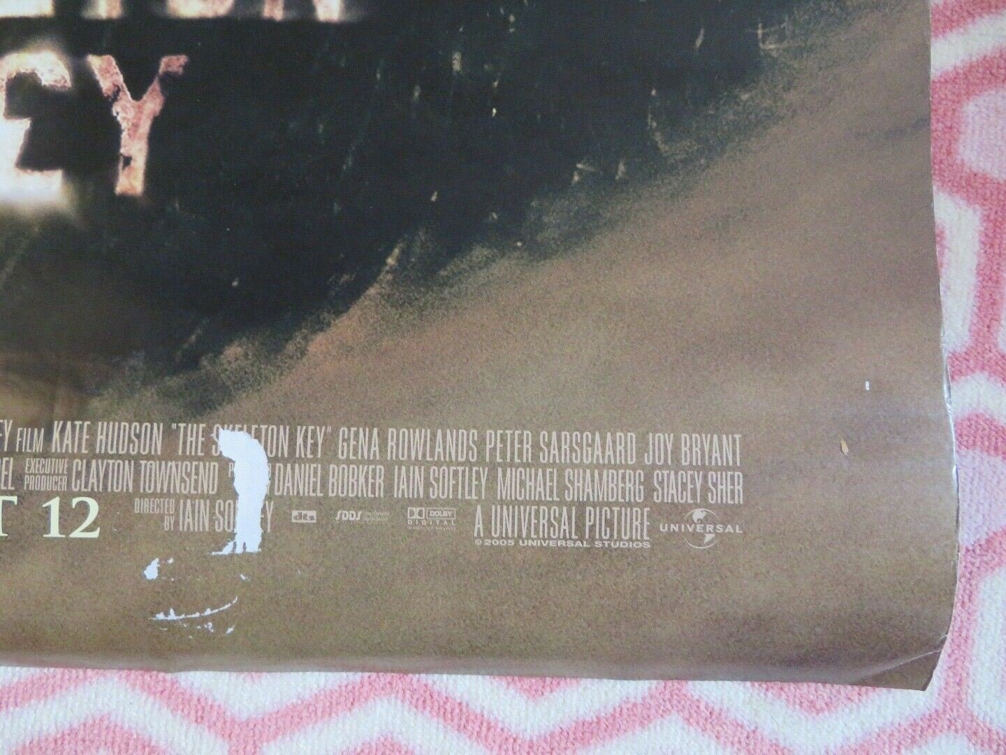 THE SKELETON KEY US ROLLED POSTER KATE HUDSON GENA ROWLANDS 2005 Rendezvous Cinema Movie posters