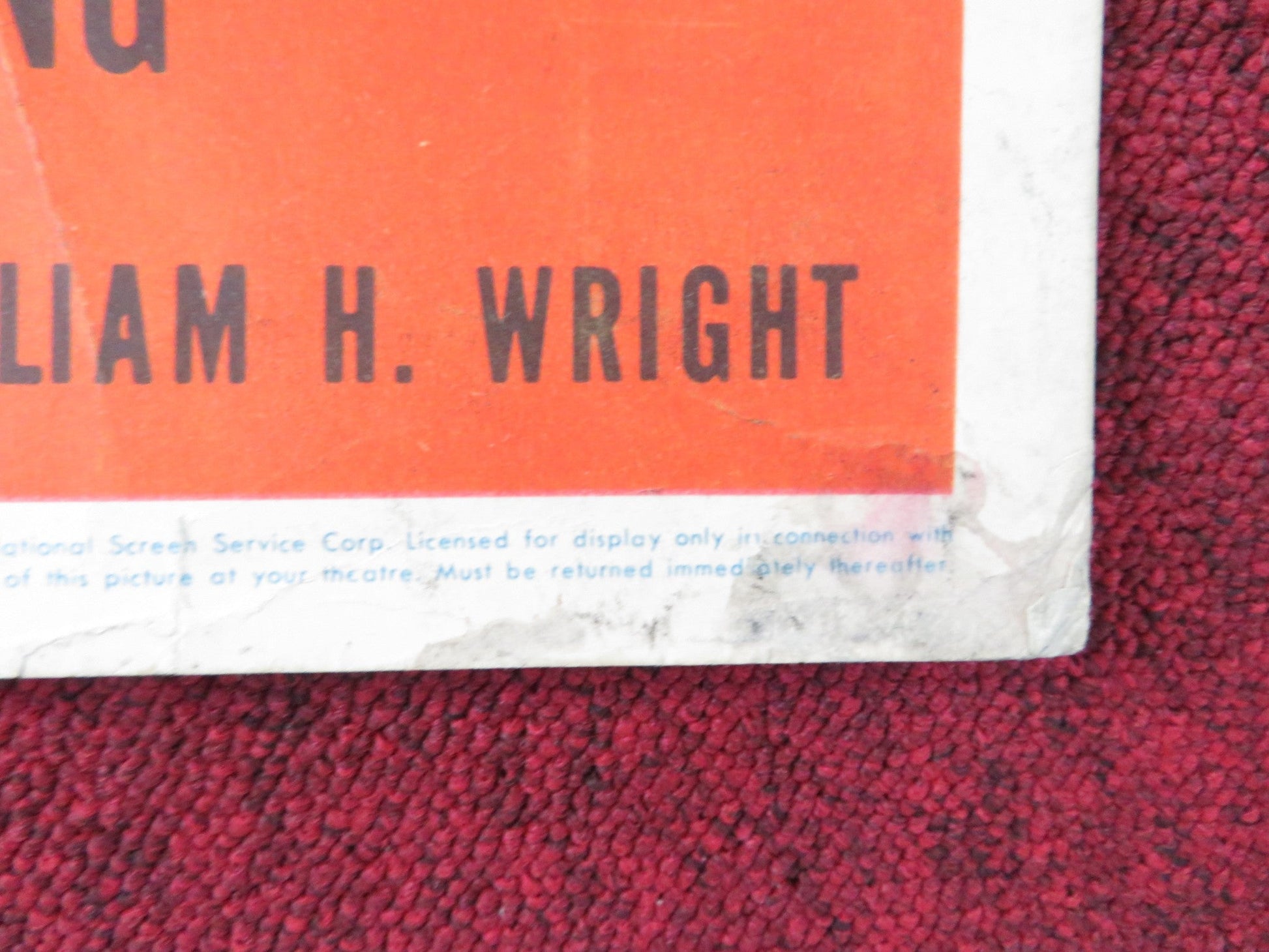 THE SKIPPER SURPRISED HIS WIFE US INSERT (14"x 36") POSTER ROBERT WALKER 1950 Rendezvous Cinema Movie posters