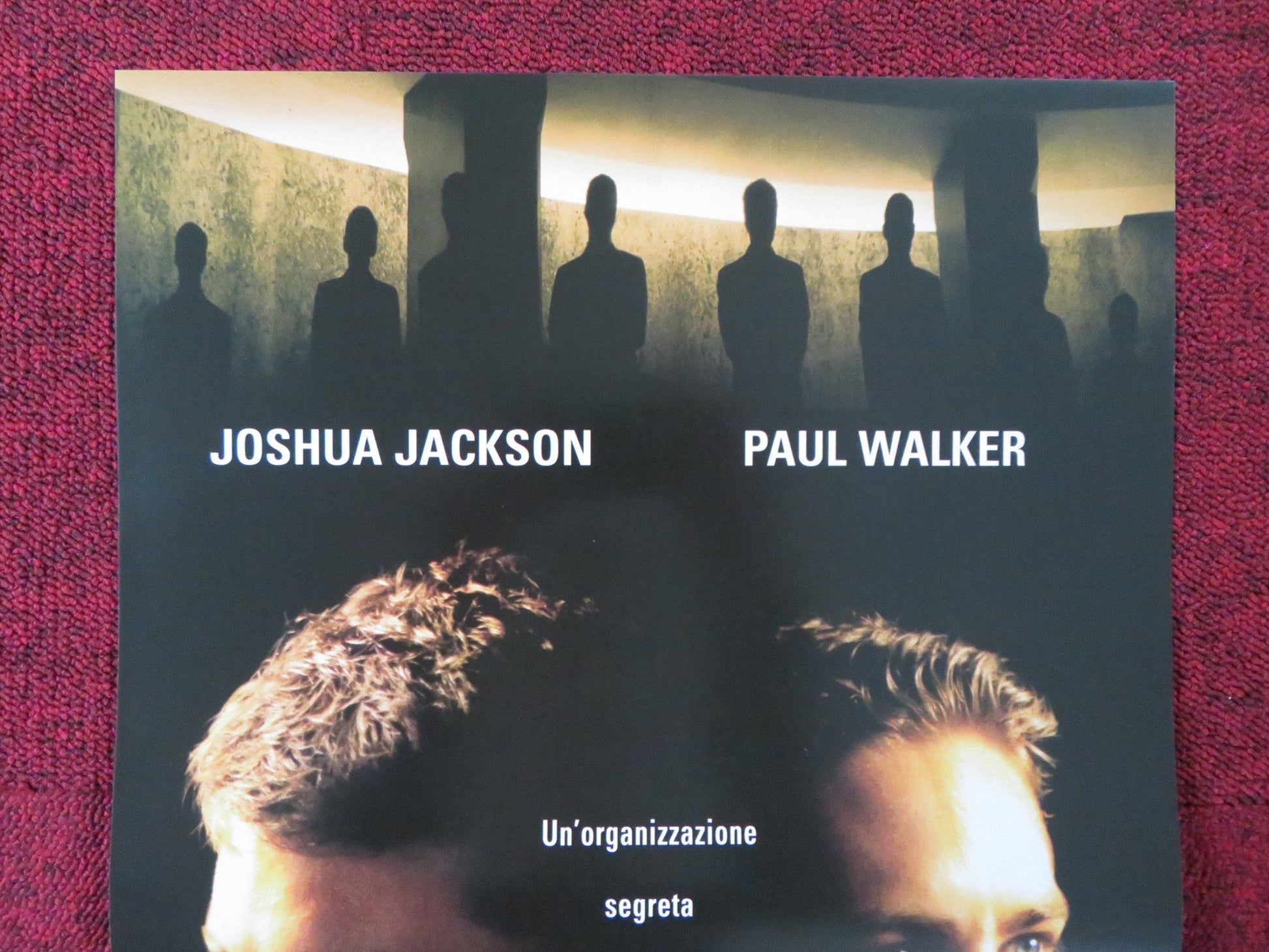 THE SKULLS ITALIAN LOCANDINA POSTER JOSHUA JACKSON PAUL WALKER 2000 Rendezvous Cinema Movie posters