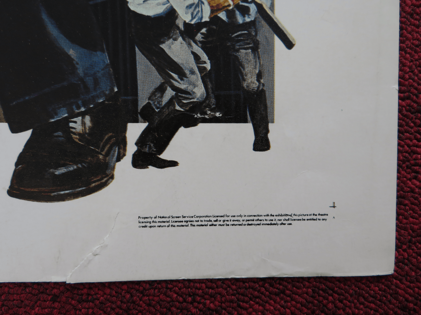 THE SLAMS US HALF SHEET (22"x 28") POSTER JIM BROWN JUDY PACE 1973 Rendezvous Cinema Movie posters