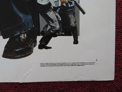 THE SLAMS US HALF SHEET (22"x 28") POSTER JIM BROWN JUDY PACE 1973 Rendezvous Cinema Movie posters