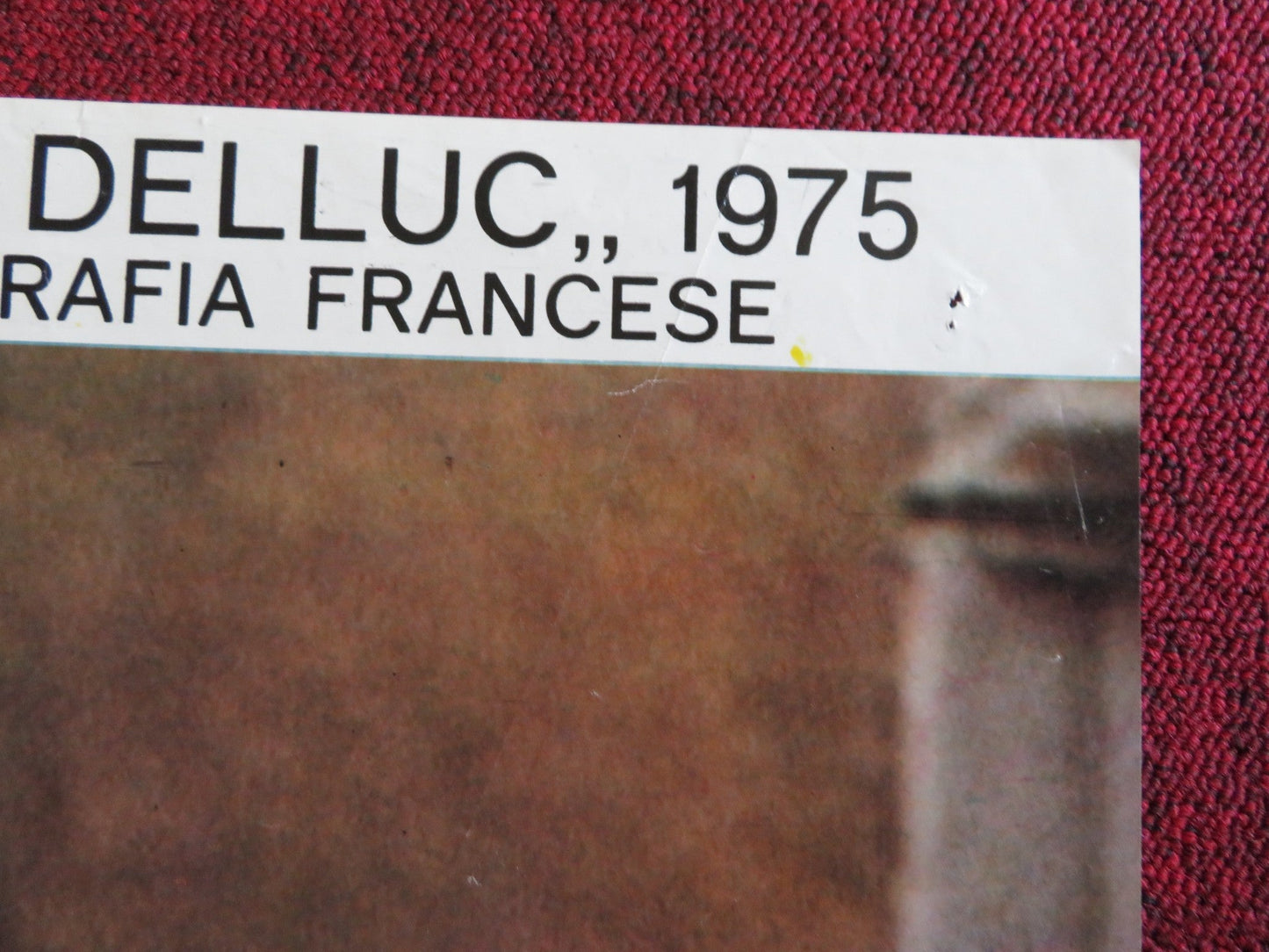 THE SLAP ITALIAN FOGLIO POSTER LINO VENTURA ANNIE GIRARDOT 1974 Rendezvous Cinema Movie posters