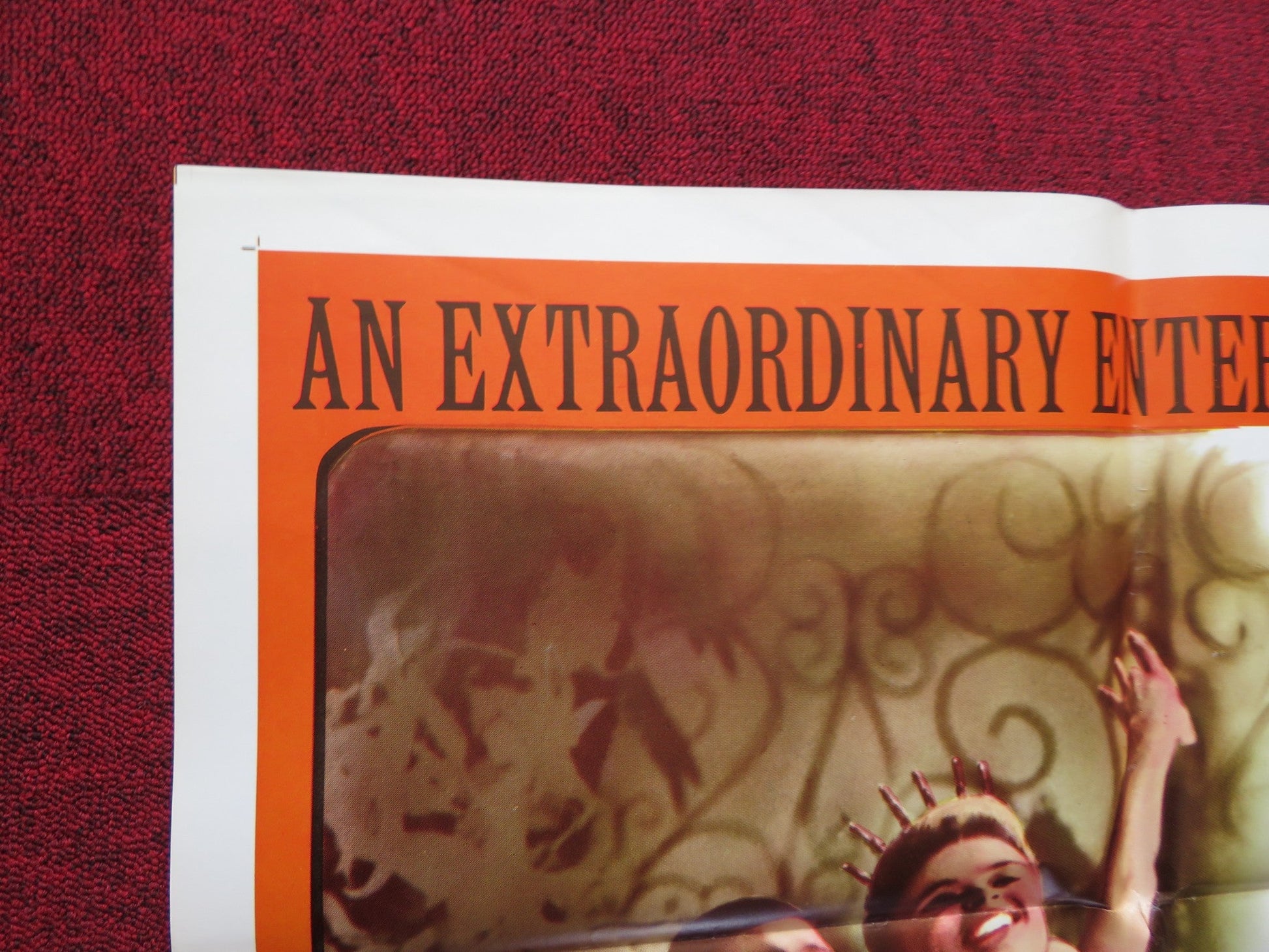 THE SLEEPING BEAUTY FOLDED US ONE SHEET POSTER LENINGRAD KIROV BALLET 1966 Rendezvous Cinema Movie posters