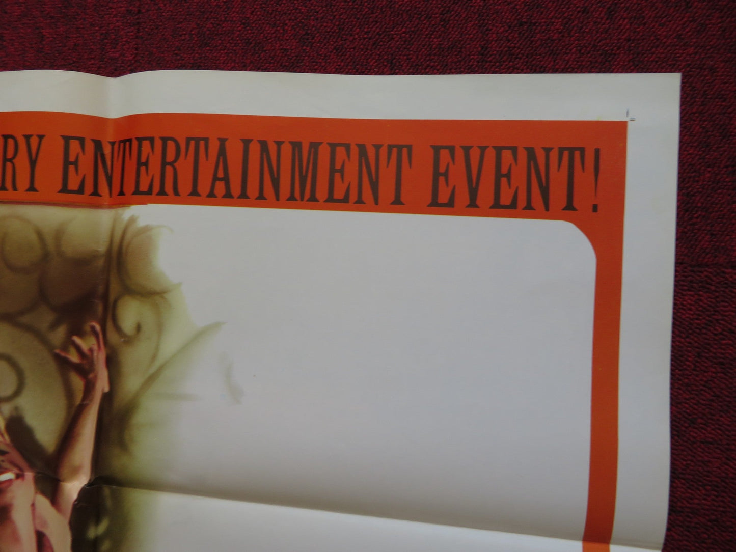 THE SLEEPING BEAUTY FOLDED US ONE SHEET POSTER LENINGRAD KIROV BALLET 1966 Rendezvous Cinema Movie posters