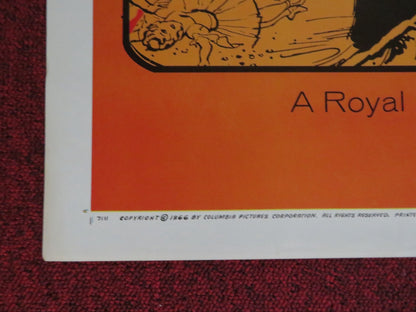 THE SLEEPING BEAUTY FOLDED US ONE SHEET POSTER LENINGRAD KIROV BALLET 1966 Rendezvous Cinema Movie posters